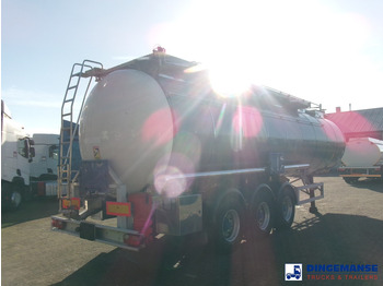 Tanker semi-trailer Feldbinder Chemical tank inox 37.5 m3 / 1 comp: picture 4