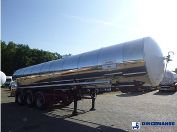 Tanker semi-trailer Feldbinder Food tank inox 30 m3 / 1 comp: picture 2