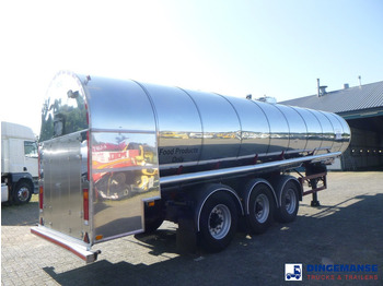 Tanker semi-trailer Feldbinder Food tank inox 30 m3 / 1 comp: picture 4