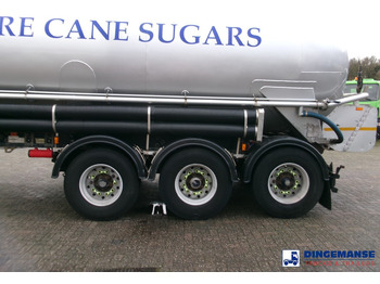 Tanker semi-trailer Feldbinder Powder tank alu 38 m3 (tipping): picture 5