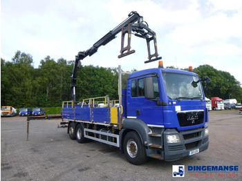 Crane truck MAN TGS 26.360 6x2 RHD + HMF 1420 K2: picture 2