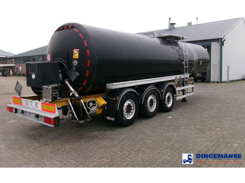 Tanker semi-trailer Magyar Bitumen / heavy oil tank inox 30.5 m3 / 1 comp + pump / ADR 03-01-2024: picture 4
