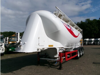 Tanker semi-trailer for transportation of flour Spitzer Powder tank alu 37 m3 / 1 comp: picture 1