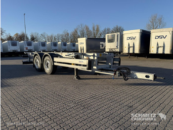 Container transporter/ Swap body trailer SCHMITZ Zentralachsanhänger Wechselfahrgestell Standard: picture 5