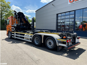 Hook lift truck, Crane truck DAF FAN XD 450 Euro 6 HMF 23 Tonmeter laadkraan: picture 5