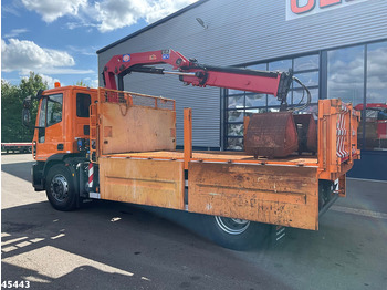 Tipper, Crane truck Iveco ML190EL25 HMF 10 Tonmeter laadkraan Just 73.307 km!: picture 3