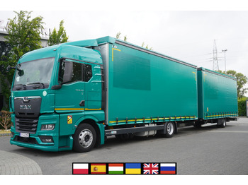 Curtain side truck MAN TGX 18.470