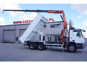 MERCEDES-BENZ Actros 2641 6×4 E5 / Crane / Dumper / 110000 km! leasing MERCEDES-BENZ Actros 2641 6×4 E5 / Crane / Dumper / 110000 km!: picture 3