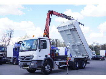MERCEDES-BENZ Actros 2641 6×4 E5 / Crane / Dumper / 110000 km! leasing MERCEDES-BENZ Actros 2641 6×4 E5 / Crane / Dumper / 110000 km!: picture 2