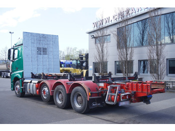Timber truck for transportation of timber Mercedes-Benz Arocs 3563 8 × 4 / 630 HP / steered axle / Logging superstructure: picture 5