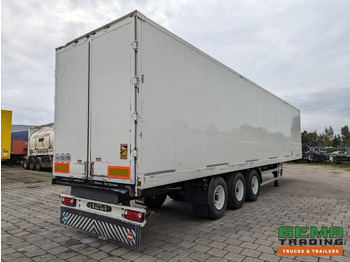 Closed box semi-trailer