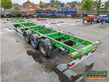 Container transporter/ Swap body semi-trailer Lecitrailer 3E20-PC.HC 3-Assen BPW Lift-As - 4800kg - 1x 20FT 2x20FT 1x30FT 1x40FT  (O1774): picture 4