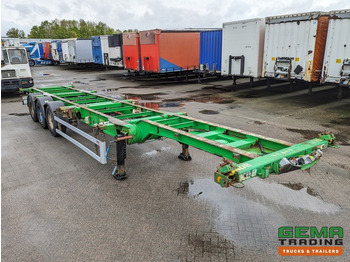 Container transporter/ Swap body semi-trailer Lecitrailer 3E20-PC.HC 3-Assen BPW Lift-As - 4800kg - 1x 20FT 2x20FT 1x30FT 1x40FT  (O1774): picture 3