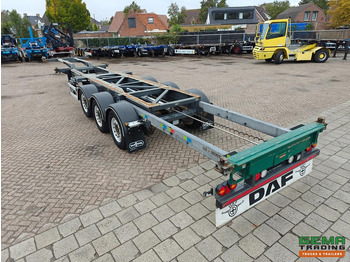 Container transporter/ Swap body semi-trailer Van Hool A3C002 3-Assen MB - MULTI - Schijfremmen - LiftAs - Midden/Achterschuiver - Alle Aansluitingen - Alcoa - QuickLock: picture 4