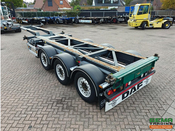 Container transporter/ Swap body semi-trailer Van Hool A3C002 3-Assen MB - MULTI - Schijfremmen - LiftAs - Midden/Achterschuiver - Alle Aansluitingen - Alcoa - QuickLock: picture 2