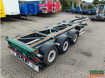 Container transporter/ Swap body semi-trailer Van Hool A3C002 3-Assen MB - MULTI - Schijfremmen - LiftAs - Midden/Achterschuiver - Alle Aansluitingen - Alcoa - QuickLock: picture 3