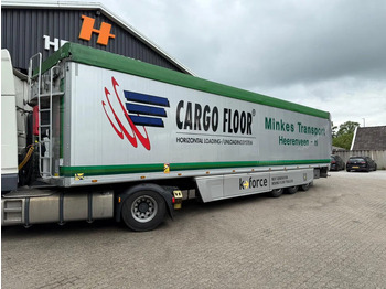 Walking floor semi-trailer KRAKER