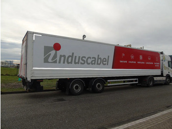 Closed box semi-trailer Van Hool 2x saf + lift: picture 5