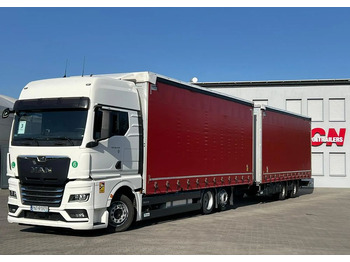 Curtain side truck MAN TGX
