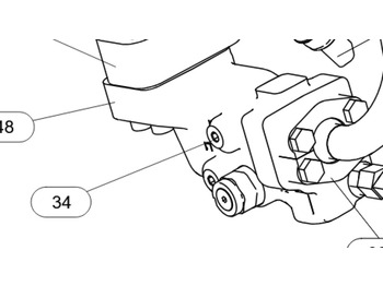 Hydraulic valve CATERPILLAR
