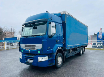 Curtain side truck RENAULT Premium 460
