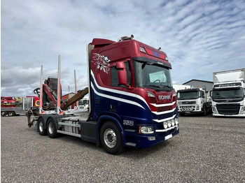 Timber truck SCANIA R 650