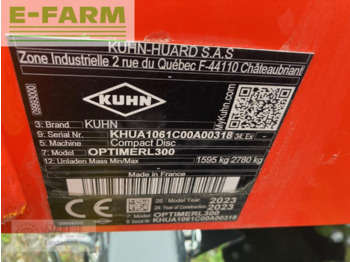 Disc harrow Kuhn optimer l300: picture 3