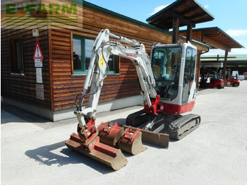 Mini excavator Takeuchi tb 225 mit powertilt + 3 löffel ( 2.400 kg ): picture 2