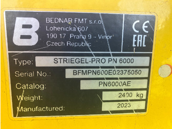 Fertilizing equipment Bednar Striegel-Pro PN 6000: picture 2