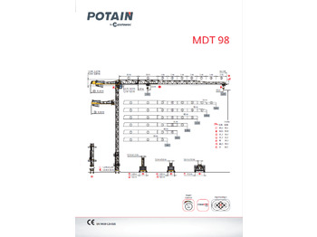 Tower crane Potain MDT 98: picture 1