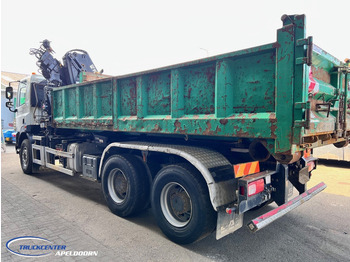 Hook lift truck, Crane truck DAF CF 85.410 ATE, Hiab 166, 6x4 Steel spring: picture 4