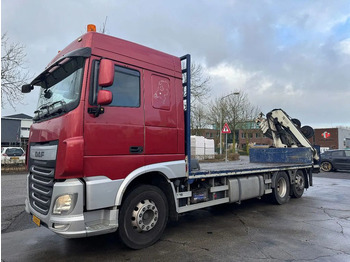Crane truck, Dropside/ Flatbed truck DAF XF 510 6X2 EURO 6 + HIAB 166 HI PRO + REMOTE CON: picture 3