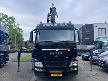 Cable system truck, Crane truck MAN TGS 35.440 8X2-4 + HIAB 220C-5 REMOTE + CABLE LIFT AUTOMATIC: picture 2