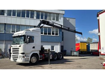 Crane truck SCANIA R 450