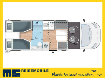 Semi-integrated motorhome Chausson 797 ULTIMATE / -2026- / 180PS-8G. / EINZELBETTEN: picture 2