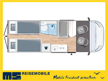 Chausson V697 FIRST LINE / -2025- / 140PS / EINZELBETTEN leasing Chausson V697 FIRST LINE / -2025- / 140PS / EINZELBETTEN: picture 2