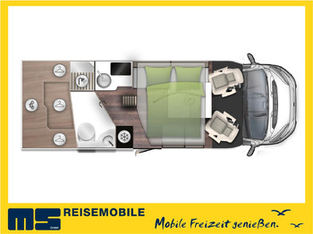 Semi-integrated motorhome Forster T 699 LF / 140PS / XXL - HUBBETT & RAUMBAD: picture 2 Semi-integrated motorhome Forster T 699 LF / 140PS / XXL - HUBBETT & RAUMBAD: picture 2