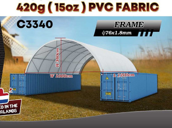 Storage tank Rhino-Cross-Shelter C3340 - 12x10x3,6 m: picture 2