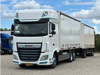 Curtain side truck DAF XF 480