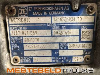 Gearbox for Truck DAF Versnellingsbak 12AS1931 TD: picture 5 Gearbox for Truck DAF Versnellingsbak 12AS1931 TD: picture 5