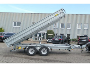 Low loader trailer Humbaur HTK 135024 L, verzinkt, Kipper, 9.800 kg NL: picture 3