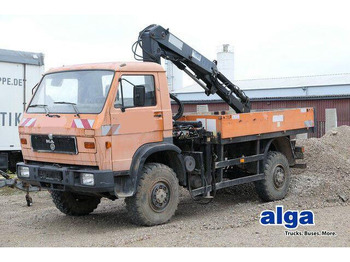 MAN 9.150 4x4, Allrad, Hiab 071 AW, Einzelbereifung leasing MAN 9.150 4x4, Allrad, Hiab 071 AW, Einzelbereifung: picture 1