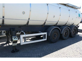 Tanker semi-trailer Menci SA 105, Lebensmittel, 32m³, Luft-Lift: picture 5