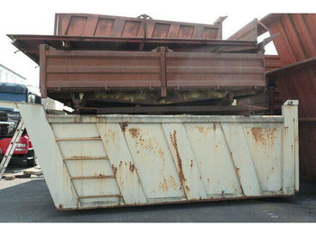 Tipper Stahl Hinterkippmulde ca. 17 cbm, Hilfsrahmen: picture 2 Tipper Stahl Hinterkippmulde ca. 17 cbm, Hilfsrahmen: picture 2
