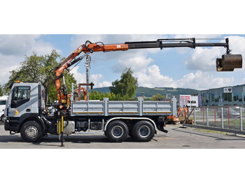 Crane truck, Tipper Iveco TRAKKER 410*Kipper 5,20m*ATLAS 165.2E * FUNK/6x4: picture 5