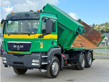 Tipper, Crane truck MAN TGS 33.360 * KIPPER 5,10 m  / 6x4 * TOPZUSTAND: picture 3