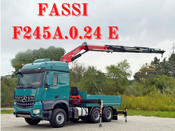 Crane truck MERCEDES-BENZ Arocs 2548