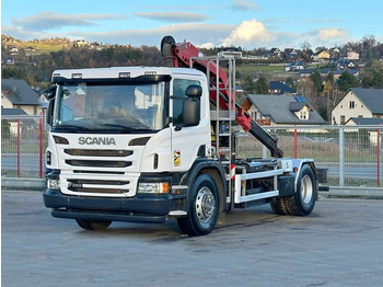 Crane truck Scania P250* FAHRGESTEL 4,30* HMF 635 K2/FUNK* TOP: picture 2