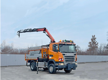 Crane truck Scania R 420 * PK 11002/FUNK * sandblaste: picture 4