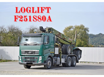 Timber truck VOLVO FH 500